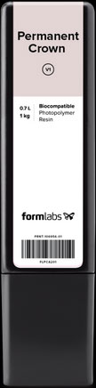 Картридж Formlabs Permanent Crown Resin Cartritge A2/A3/B1/C2 (Dental only)